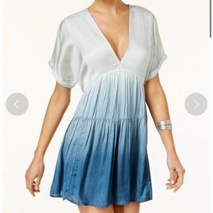 Free People Sun Up Ombré Tiered Dress